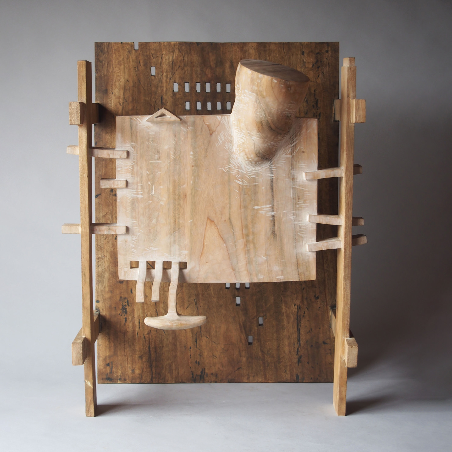 壁を抜ける蒸気